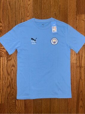 Manchester City KIDSUPER x Puma T-Shirt Size Small NEW